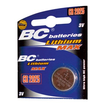 Lithium knappar cell Batteri CR2025 3V
