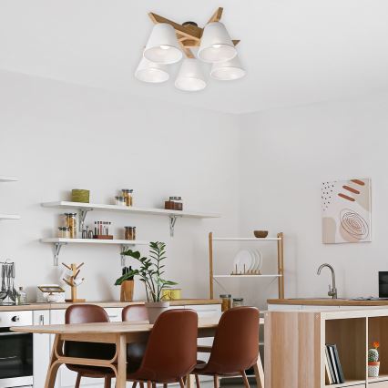 Ljuskrona ANTONIO 5xE14/40W/230V ek
