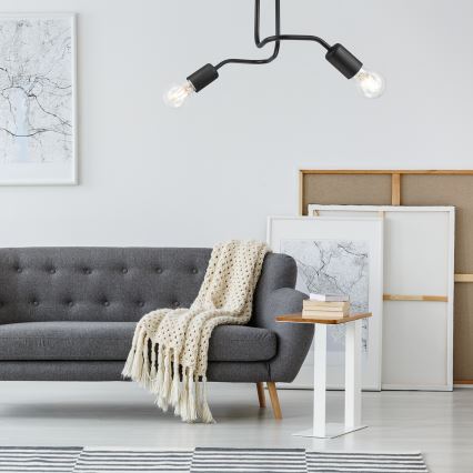 Ljuskrona CHARLIE 2xE27/60W/230V