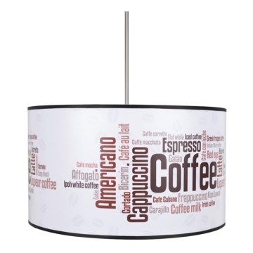 Ljuskrona COFFEE 1xE27/60W/230V