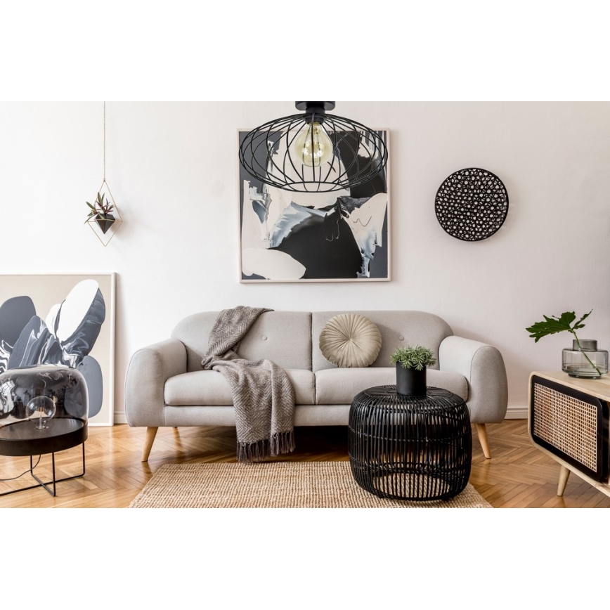Ljuskrona EARTH L 1xE27/60W/230V