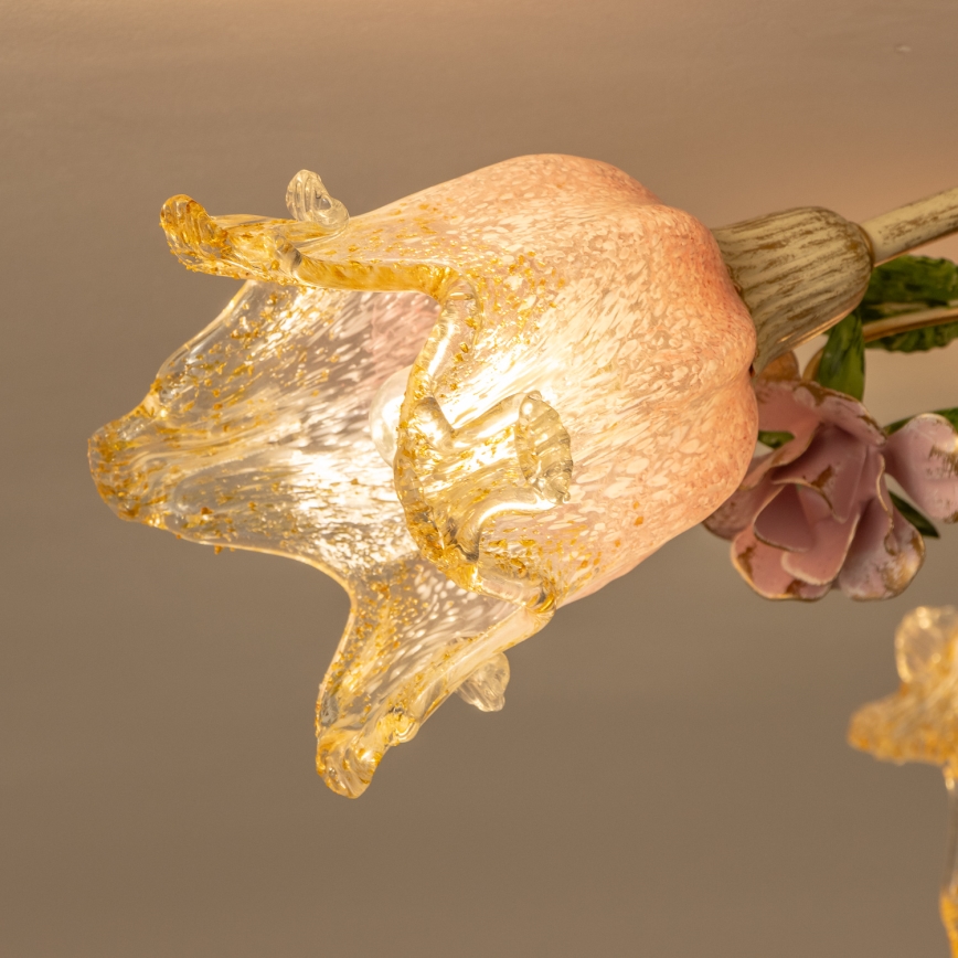 Ljuskrona FIORINTINO 4xE14/40W/230V