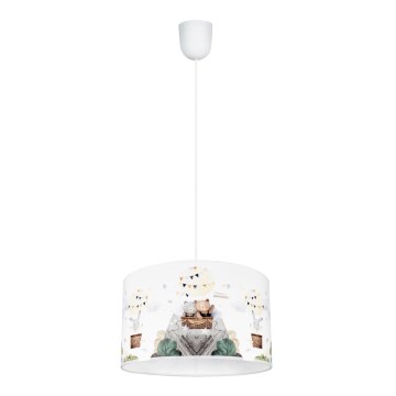 Ljuskrona för barn BEARS 1xE27/60W/230V
