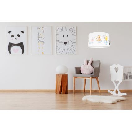 Ljuskrona för barn CIRCUS 1xE27/60W/230V
