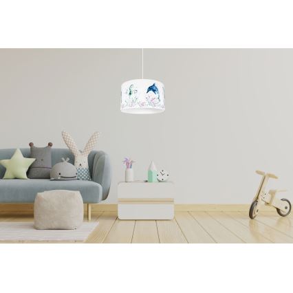 Ljuskrona för barn OCEAN 1xE27/60W/230V