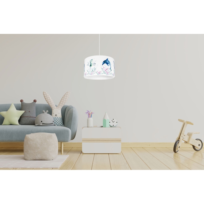 Ljuskrona för barn OCEAN 1xE27/60W/230V