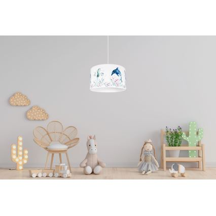 Ljuskrona för barn OCEAN 1xE27/60W/230V
