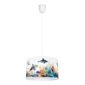 Ljuskrona för barn OCEAN 1xE27/60W/230V