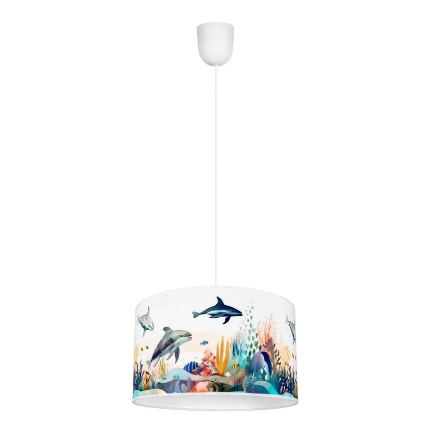 Ljuskrona för barn OCEAN 1xE27/60W/230V