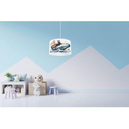 Ljuskrona för barn OCEAN 1xE27/60W/230V