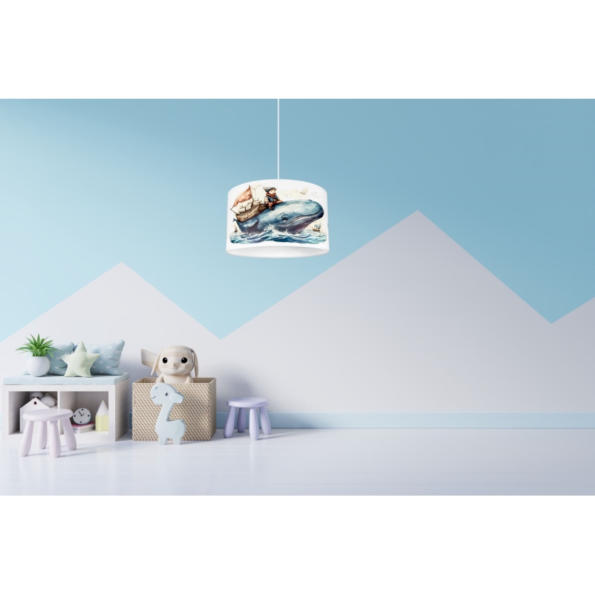 Ljuskrona för barn OCEAN 1xE27/60W/230V