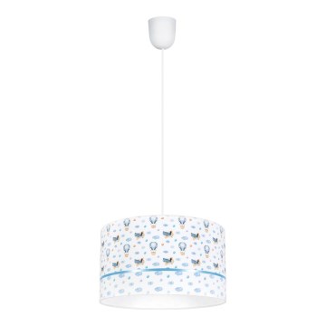 Ljuskrona för barn  PIKKI 1xE27/60W/230V blå 