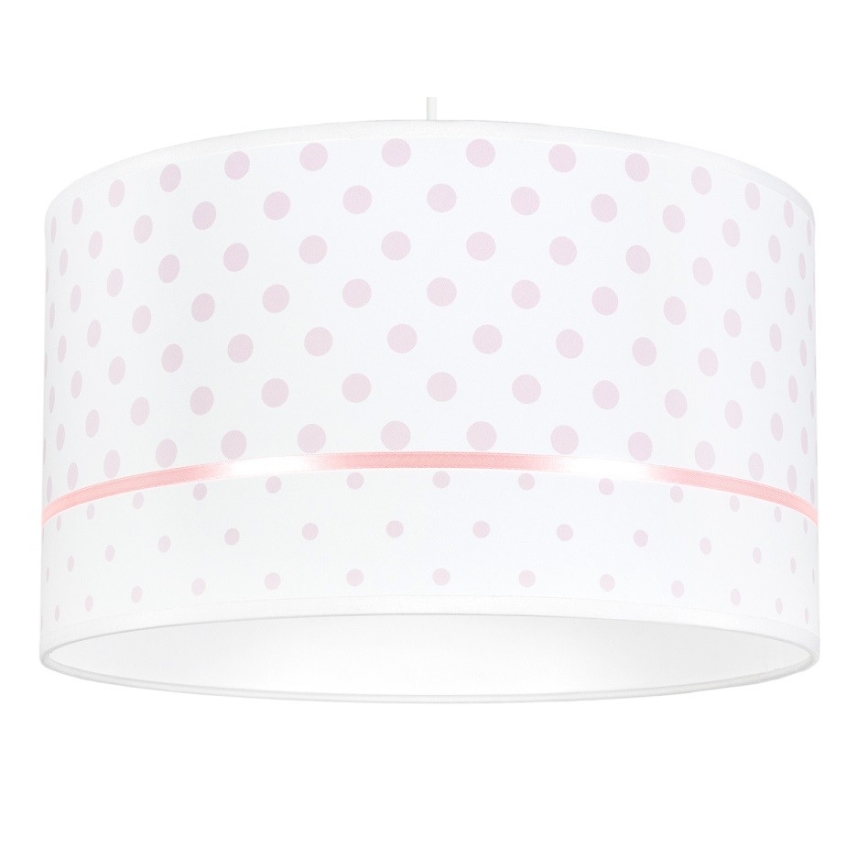 Ljuskrona för barn  PIKKI 1xE27/60W/230V rosa