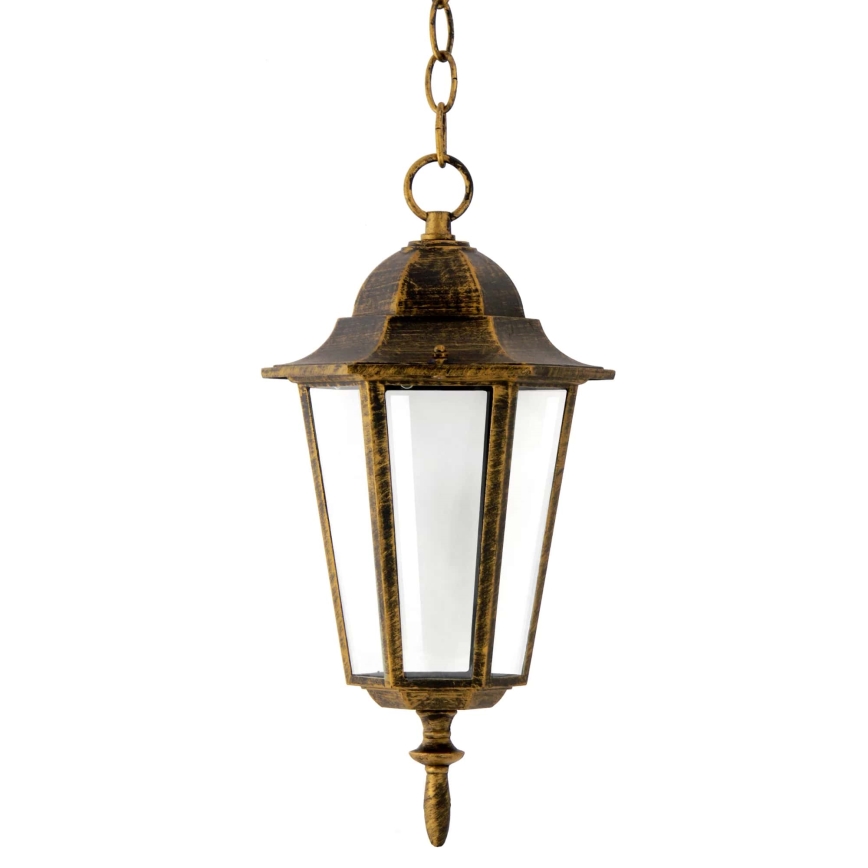 Ljuskrona för utomhusbruk 1xE27/20W/230V IP43 patina