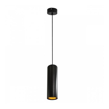 Ljuskrona LATI 1xGU10/8W/230V svart