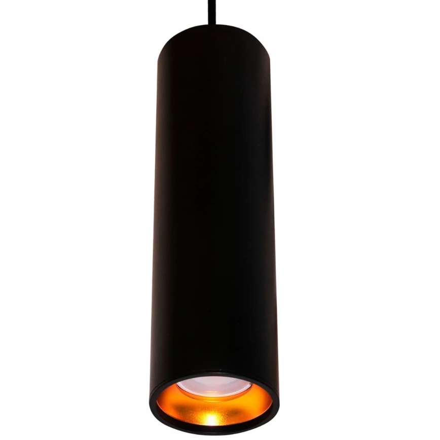 Ljuskrona LATI 1xGU10/8W/230V svart