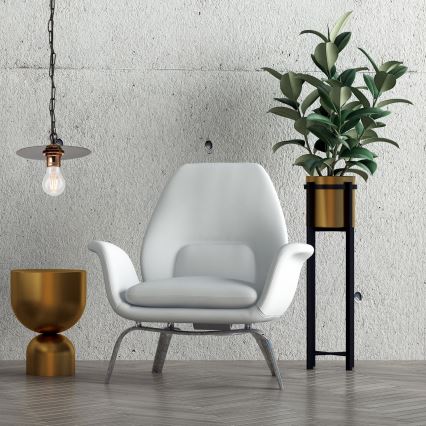 Ljuskrona med kedja ALICE 1xE27/60W/230V