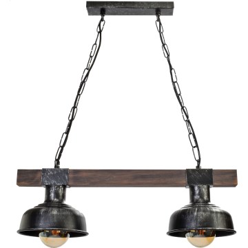 Ljuskrona med kedja FARO 2xE27/60W/230V