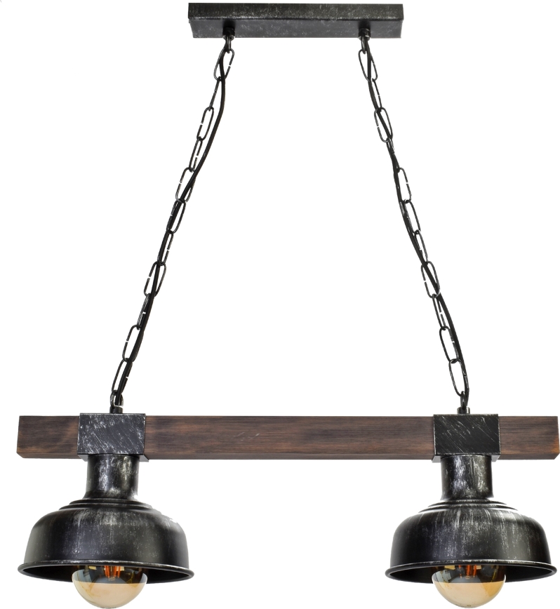 Ljuskrona med kedja FARO 2xE27/60W/230V
