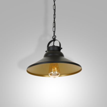 Ljuskrona med kedja IRON 1xE27/60W/230V