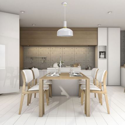 Ljuskrona med kedja MALMO 1xE27/60W/230V