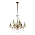 Ljuskrona med kedja MARIA TERESA 9xE14/40W/230V