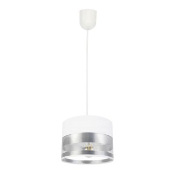 Ljuskrona med kedja MILO 1xE27/60W/230V silver