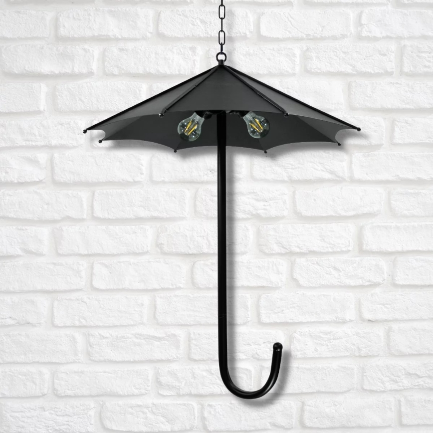 Ljuskrona med kedja PARASOL 3xE27/20W/230V