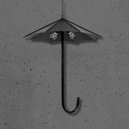 Ljuskrona med kedja PARASOL 3xE27/20W/230V