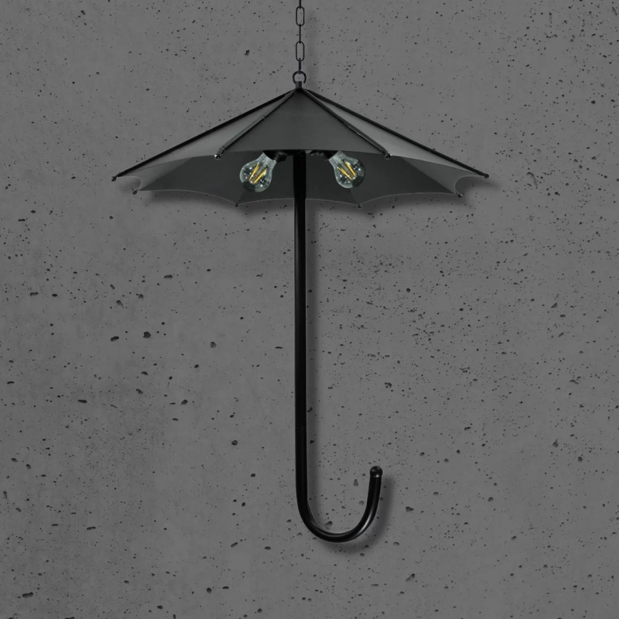 Ljuskrona med kedja PARASOL 3xE27/20W/230V