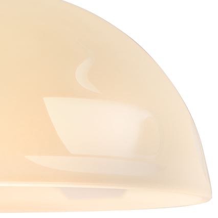 Ljuskrona med snöre 1xE27/60W/230V COFFEE