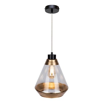 Ljuskrona med snöre 1xE27/60W/230V - FSC-certifierad