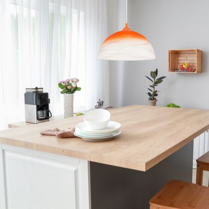 Ljuskrona med snöre 1xE27/60W/230V