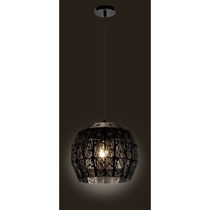 Ljuskrona med snöre 1xE27/60W/230V