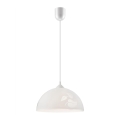 Ljuskrona med snöre 1xE27/60W/230V löv