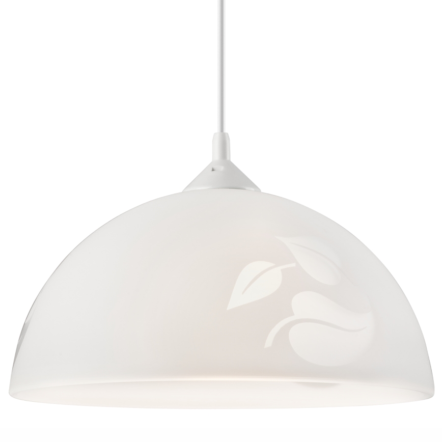 Ljuskrona med snöre 1xE27/60W/230V löv