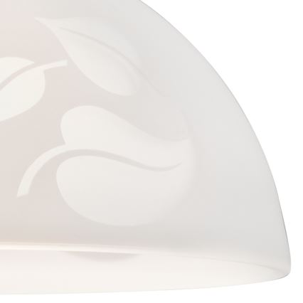 Ljuskrona med snöre 1xE27/60W/230V löv