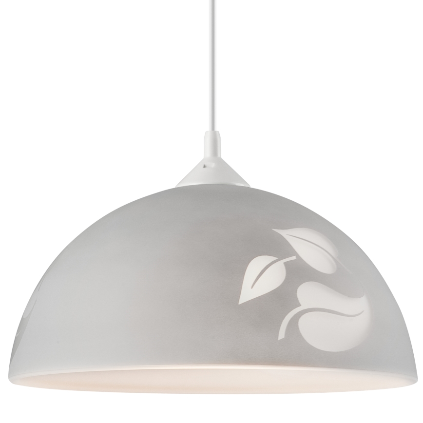 Ljuskrona med snöre 1xE27/60W/230V löv