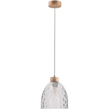 Ljuskrona med snöre ALESSANDRO 1xE27/60W/230V -FSC-certifierad