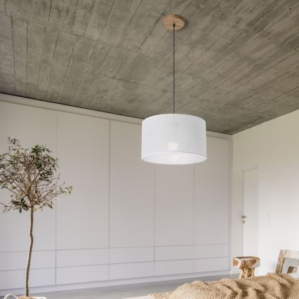 Ljuskrona med snöre ANTONIO 1xE27/60W/230V ek