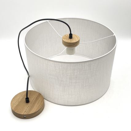 Ljuskrona med snöre ANTONIO 1xE27/60W/230V ek
