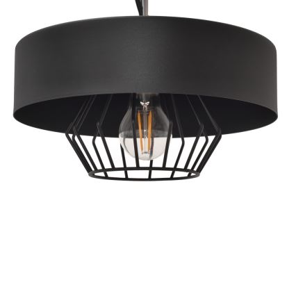 Ljuskrona med snöre BACARON 1xE27/15W/230V