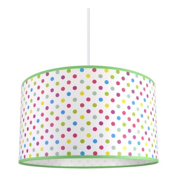 Ljuskrona med snöre Barn DOTS 1xE27/60W/230V