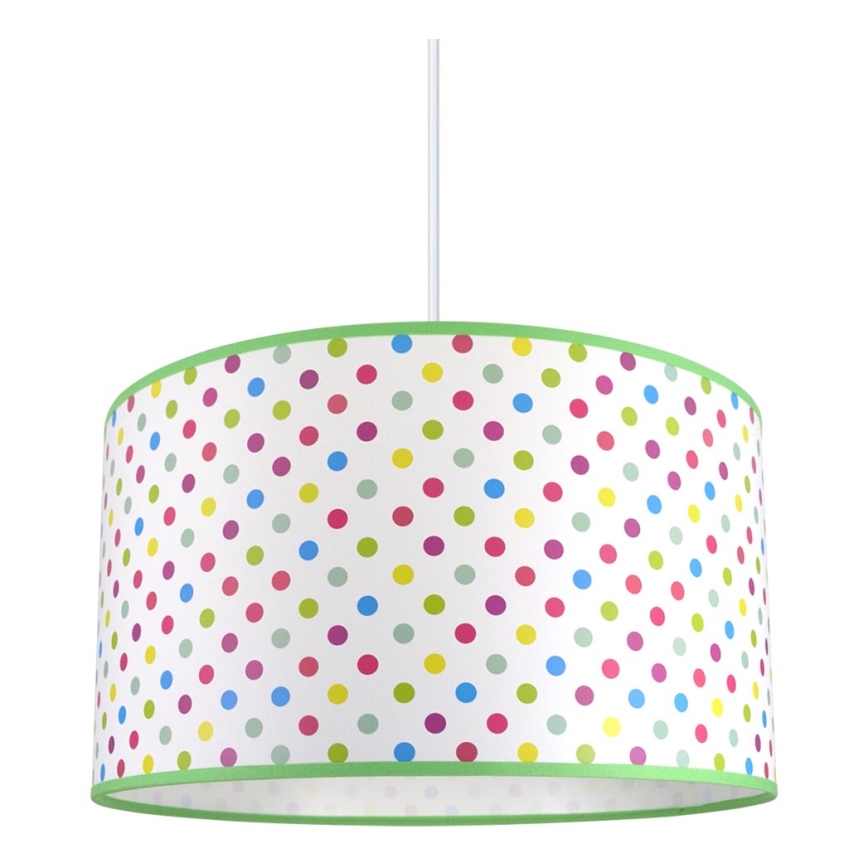 Ljuskrona med snöre Barn DOTS 1xE27/60W/230V