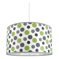 Ljuskrona med snöre Barn DOTS 1xE27/60W/230V