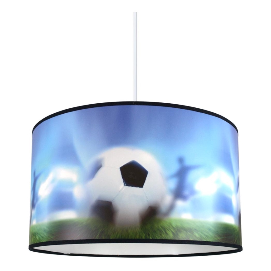Ljuskrona med snöre Barn FOOTBALL 1xE27/60W/230V