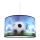 Ljuskrona med snöre Barn FOOTBALL 1xE27/60W/230V