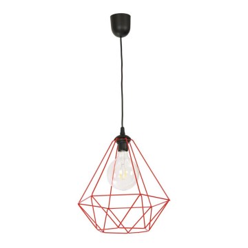 Ljuskrona med snöre BASKET 1xE27/60W/230V