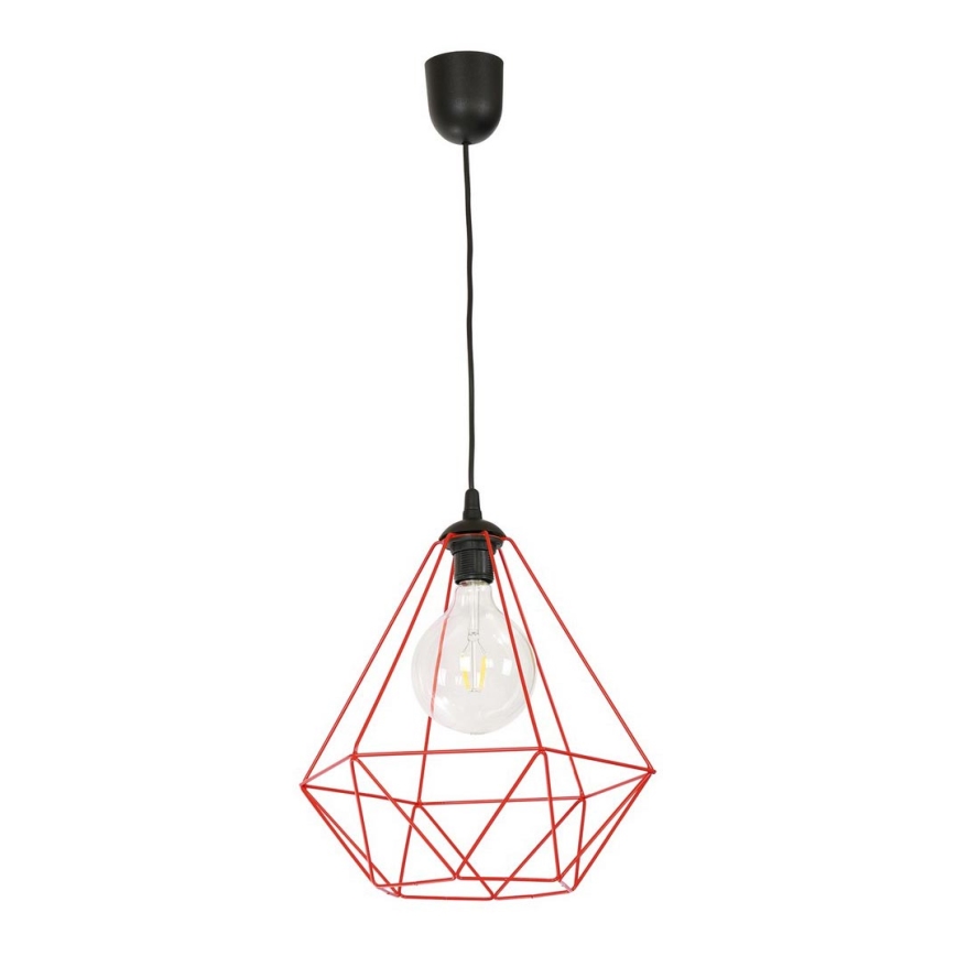 Ljuskrona med snöre BASKET 1xE27/60W/230V