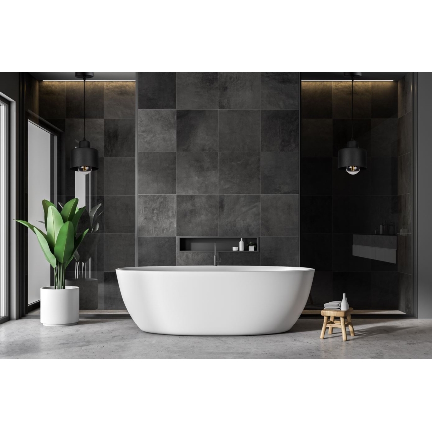 Ljuskrona med snöre BODO 1xE27/60W/230V